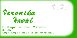 veronika hampl business card